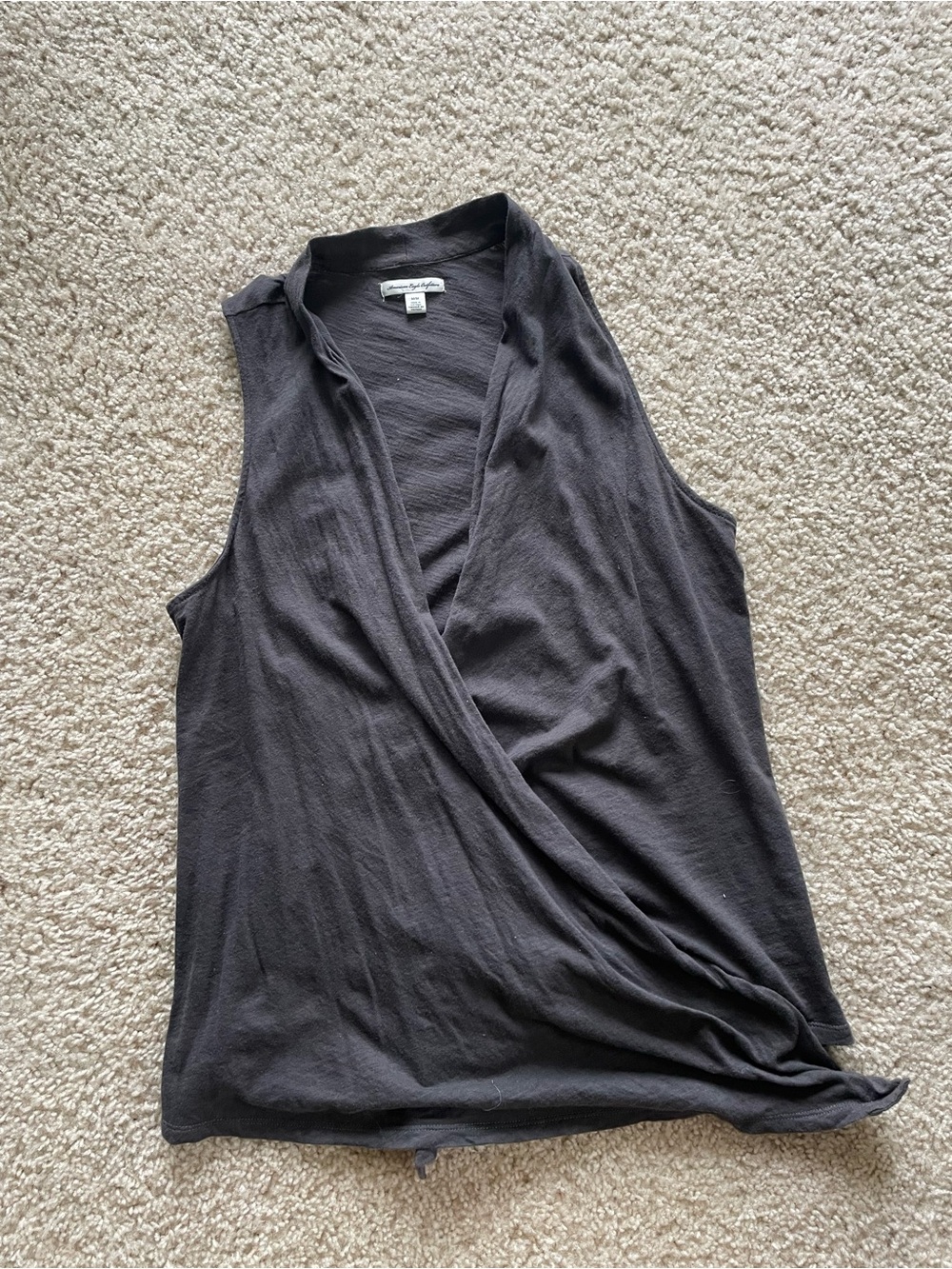 American Eagle Outfitters Black Vest